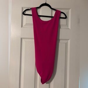 Express Body Countor Pink Bodysuit